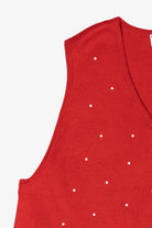 Snowmen Vintage Ugly Christmas Sweater Vest (1990s)