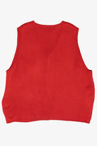 Snowmen Vintage Ugly Christmas Sweater Vest (1990s)