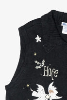 Angels Vintage Ugly Christmas Sweater Vest (2000s)