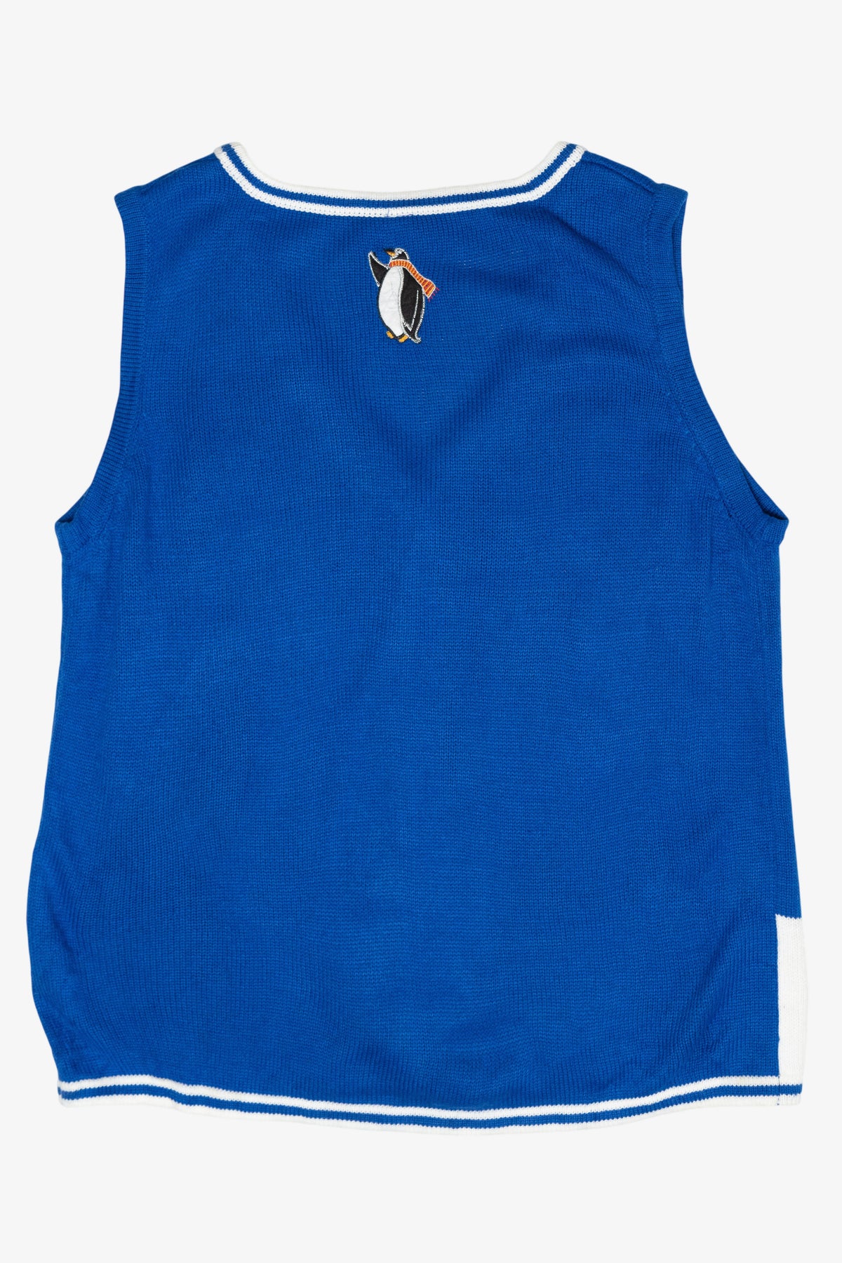 "Fish You A Merry Christmas" Vintage Ugly Sweater Vest (2000s)