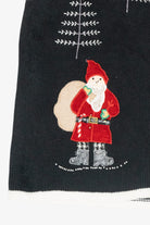 Santa Tree Hunt Vintage Ugly Christmas Sweater Vest (2000s)