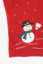 Snowmen Vintage Ugly Christmas Sweater Vest (2000s)