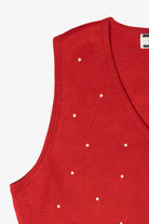 Snowmen Vintage Ugly Christmas Sweater Vest (2000s)
