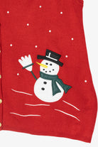 Snowmen Vintage Ugly Christmas Sweater Vest (2000s)
