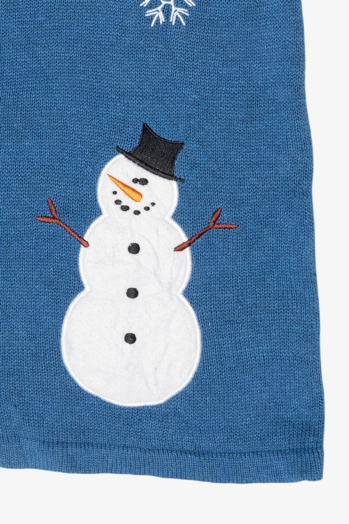 Silly Snowmen Vintage Ugly Christmas Sweater Vest (2000s)