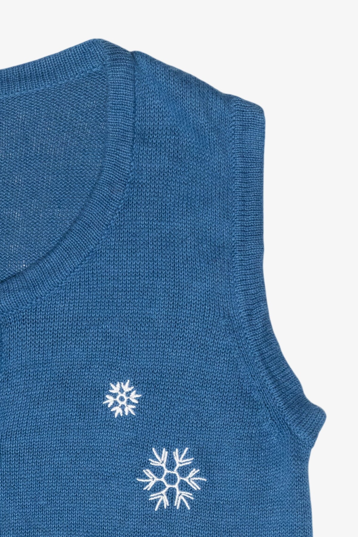 Silly Snowmen Vintage Ugly Christmas Sweater Vest (2000s)