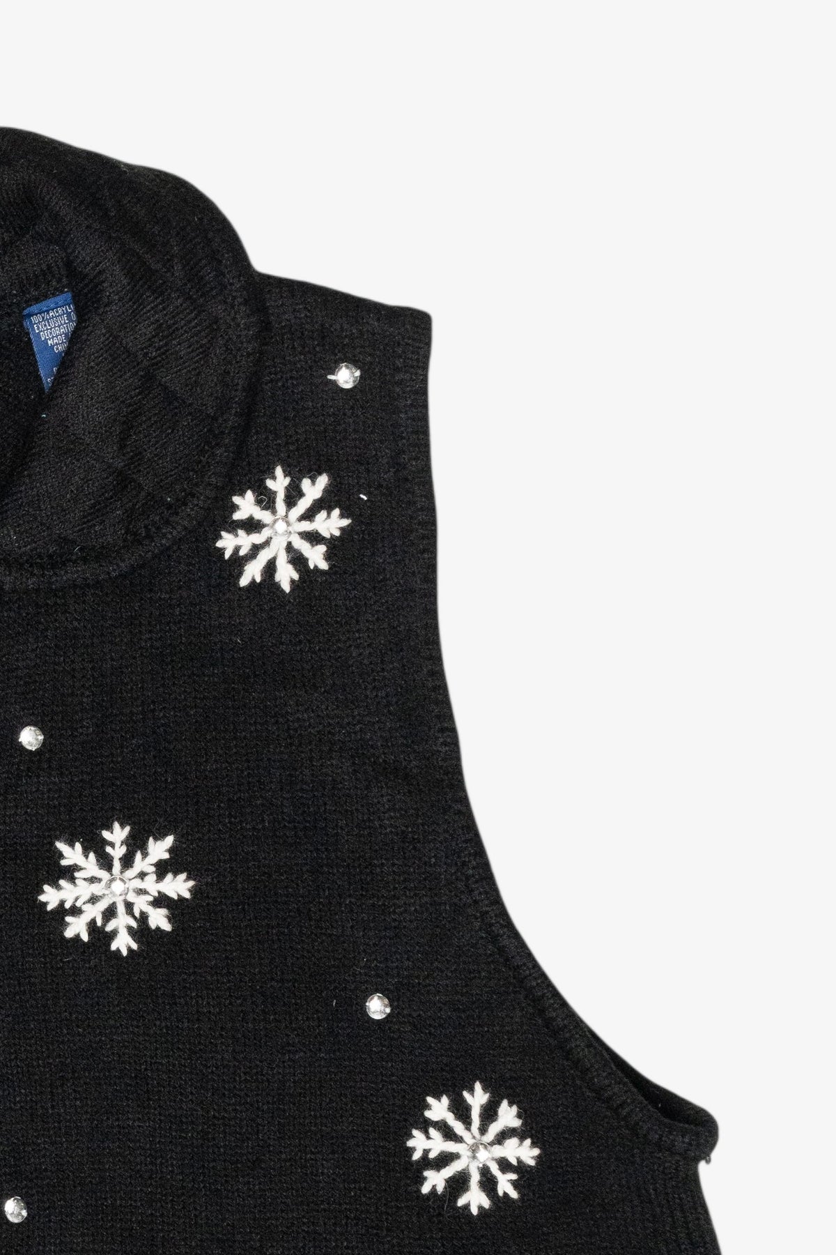 Stockings Vintage Ugly Christmas Sweater Vest (2000s)