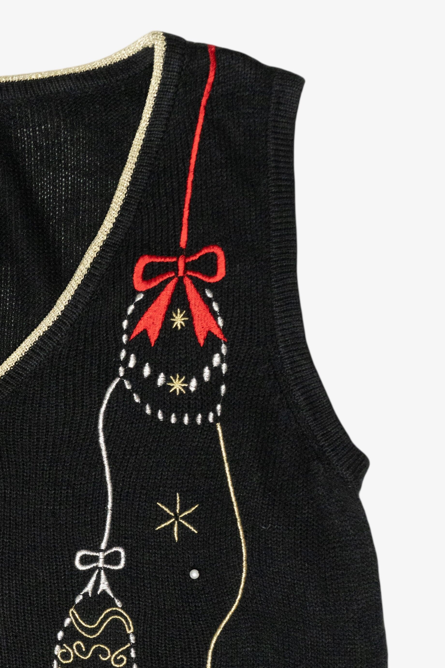 Gifts Vintage Ugly Christmas Sweater Vest (2000s)