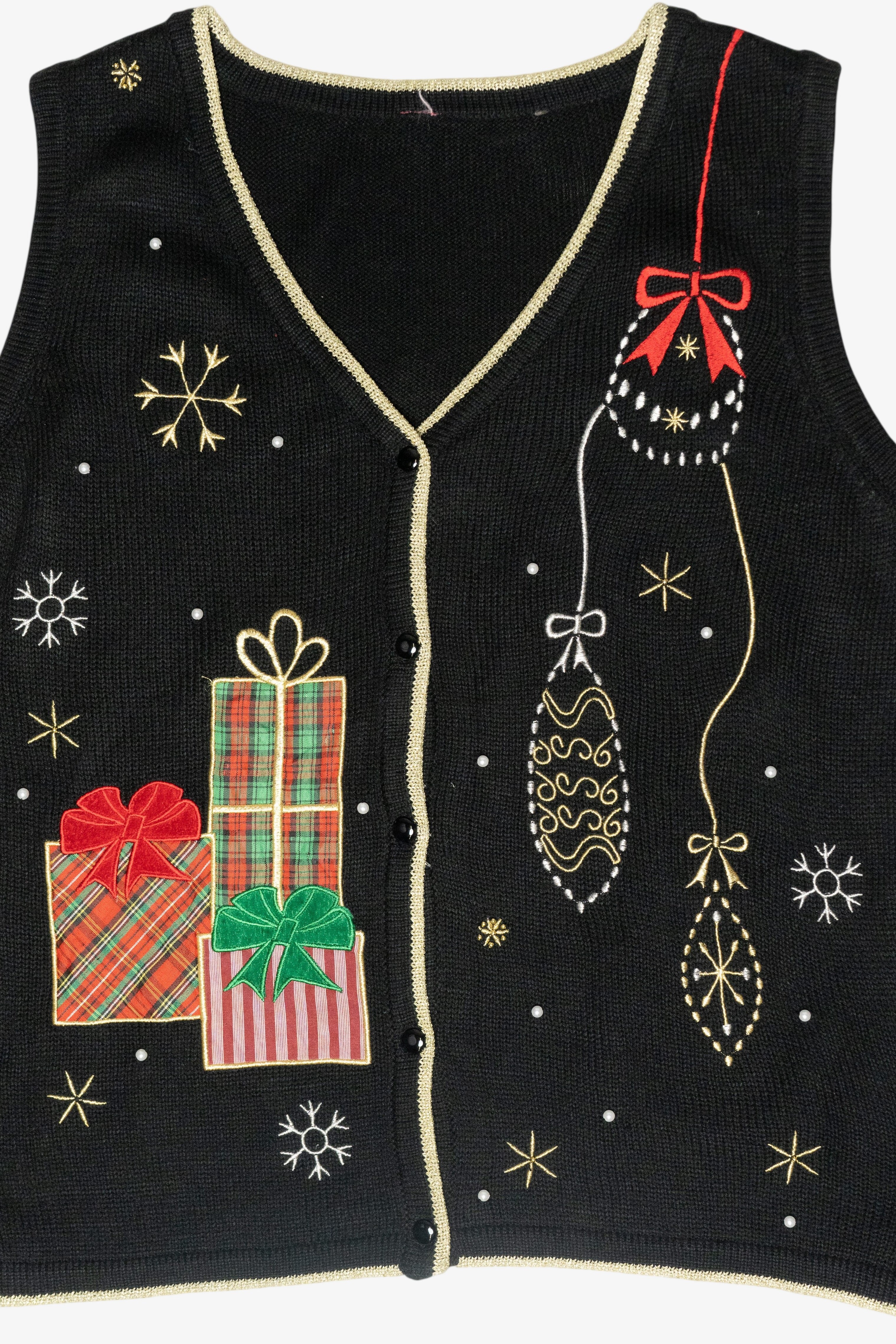 Presents Vintage Ugly Christmas Vest (2000s)