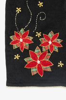 Holly Flowers Vintage Ugly Christmas Vest (2000s)