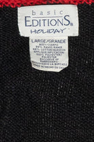 Gingerbread Cookies Vintage Ugly Christmas Sweater Vest (1990s)