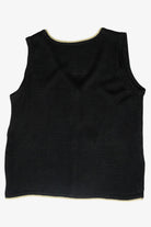 Holly Flowers Vintage Ugly Christmas Sweater Vest (2000s)