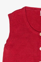 Snowman Vintage Ugly Christmas Sweater Vest (2000s)