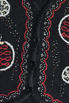 Vintage Beaded Ornaments Ugly Christmas Vest (1990s)