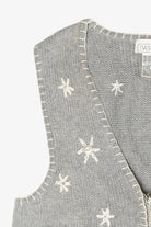Cozy Snowmen Vintage Ugly Christmas Sweater Vest (1990s)