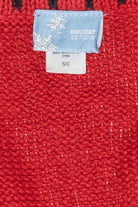 Snowmen Family Vintage Ugly Christmas Sweater Vest (2000s)