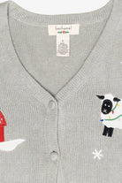 Snowmen Farmers Vintage Ugly Christmas Sweater Vest (1990s)