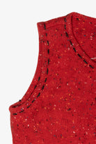 Cats and Yarn Vintage Ugly Christmas Sweater Vest (2000s)