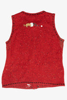 Cats and Yarn Vintage Ugly Christmas Sweater Vest (2000s)
