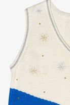 Jolly Polar Bear Vintage Ugly Christmas Sweater Vest (2000s)