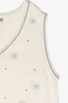 Jolly Polar Bear Vintage Ugly Christmas Sweater Vest (2000s)