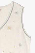 Jolly Polar Bear Vintage Ugly Christmas Sweater Vest (2000s)