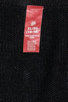 Vintage Poinsettia Ugly Christmas Vest (2000s)