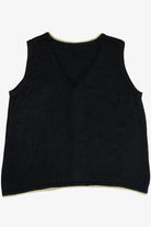 Vintage Poinsettia Ugly Christmas Vest (2000s)