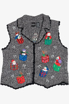 Vintage Holiday Presents Ugly Christmas Vest (1990s)