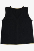 Vintage Poinsettia Ugly Christmas Vest (2000s)