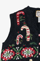 Vintage Heirloom Collectibles Snowmen Ugly Christmas Vest (1990s)