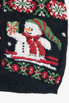 Vintage Heirloom Collectibles Snowmen Ugly Christmas Vest (1990s)