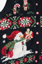 Vintage Heirloom Collectibles Snowmen Ugly Christmas Vest (1990s)