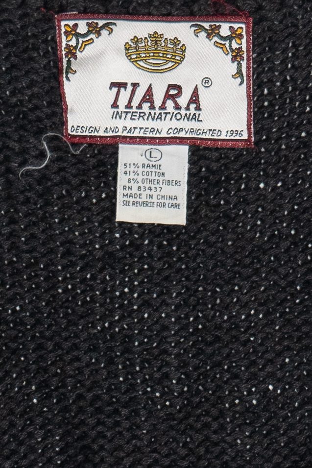 Vintage Tiara International Ugly Christmas Vest (1990s)