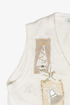 Winter Icons Vintage Ugly Christmas Sweater Vest (2000s)