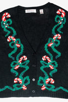 Candy Cane Knit Vintage Ugly Christmas Sweater Vest (1990s)