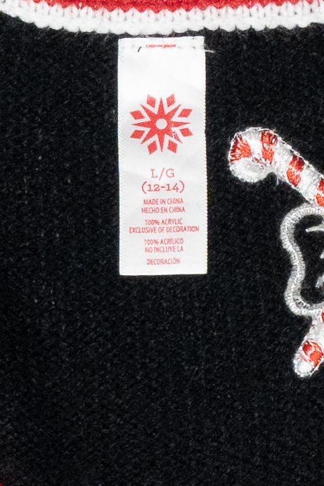 Happy Snowman Vintage Ugly Christmas Sweater Vest (2000s)