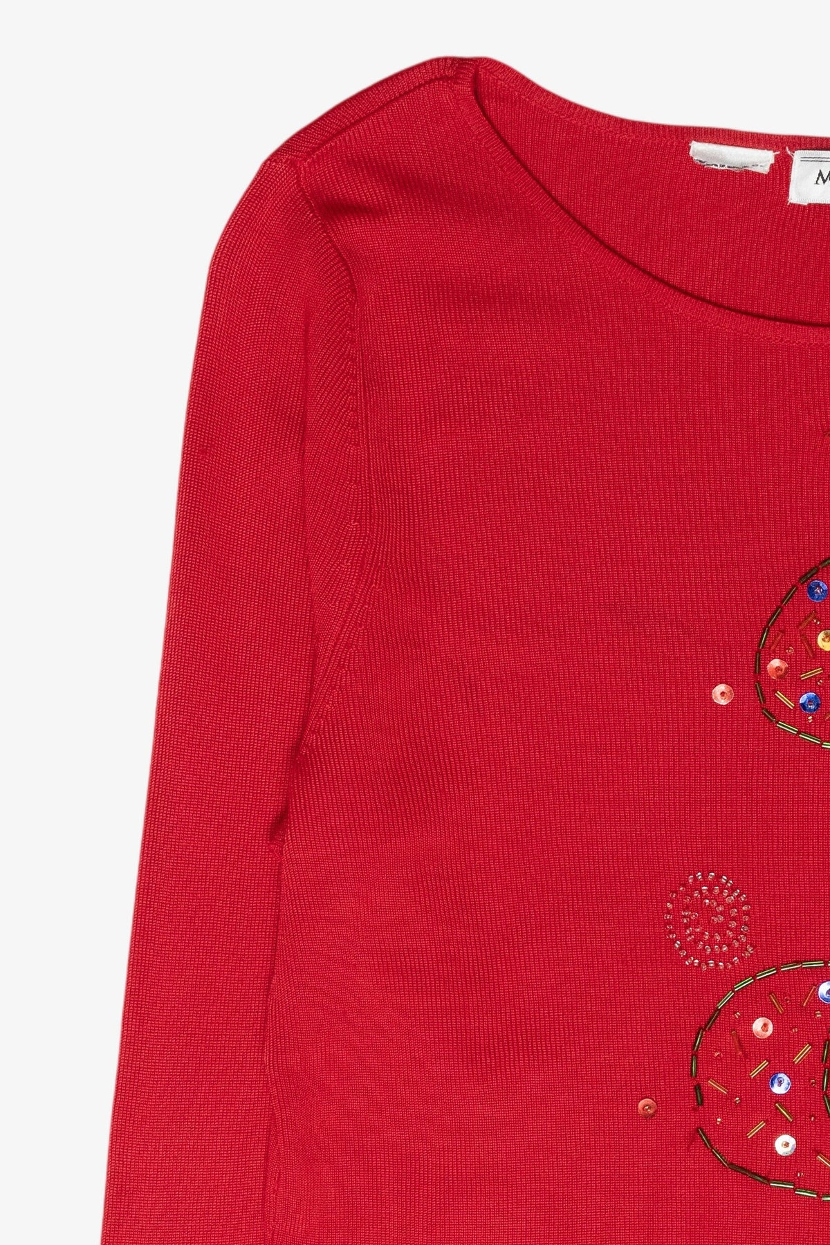 Spiral Tree Vintage Ugly Christmas Pullover (2000s)