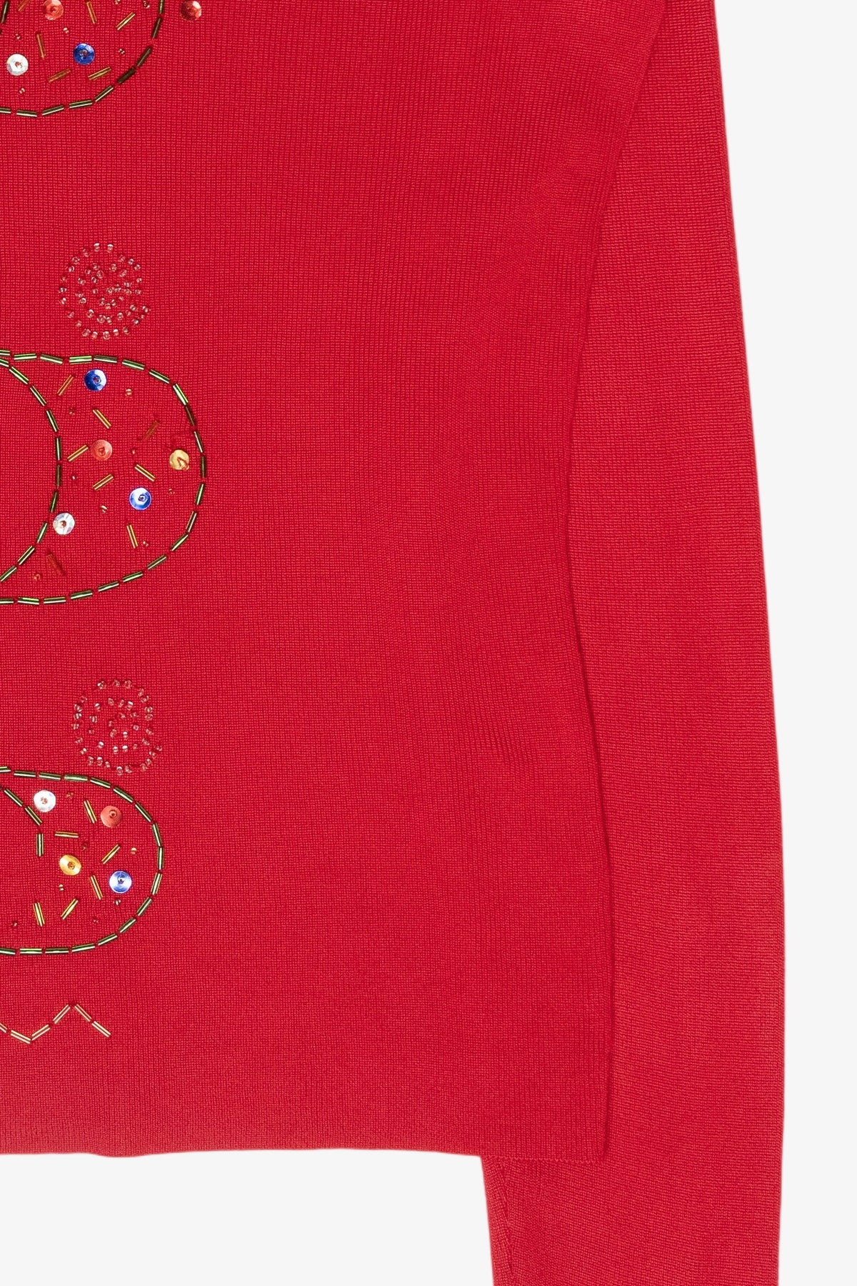 Spiral Tree Vintage Ugly Christmas Pullover (2000s)