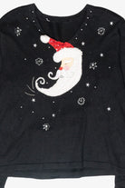 Whimsical Santa Vintage Ugly Christmas Pullover (2000s)