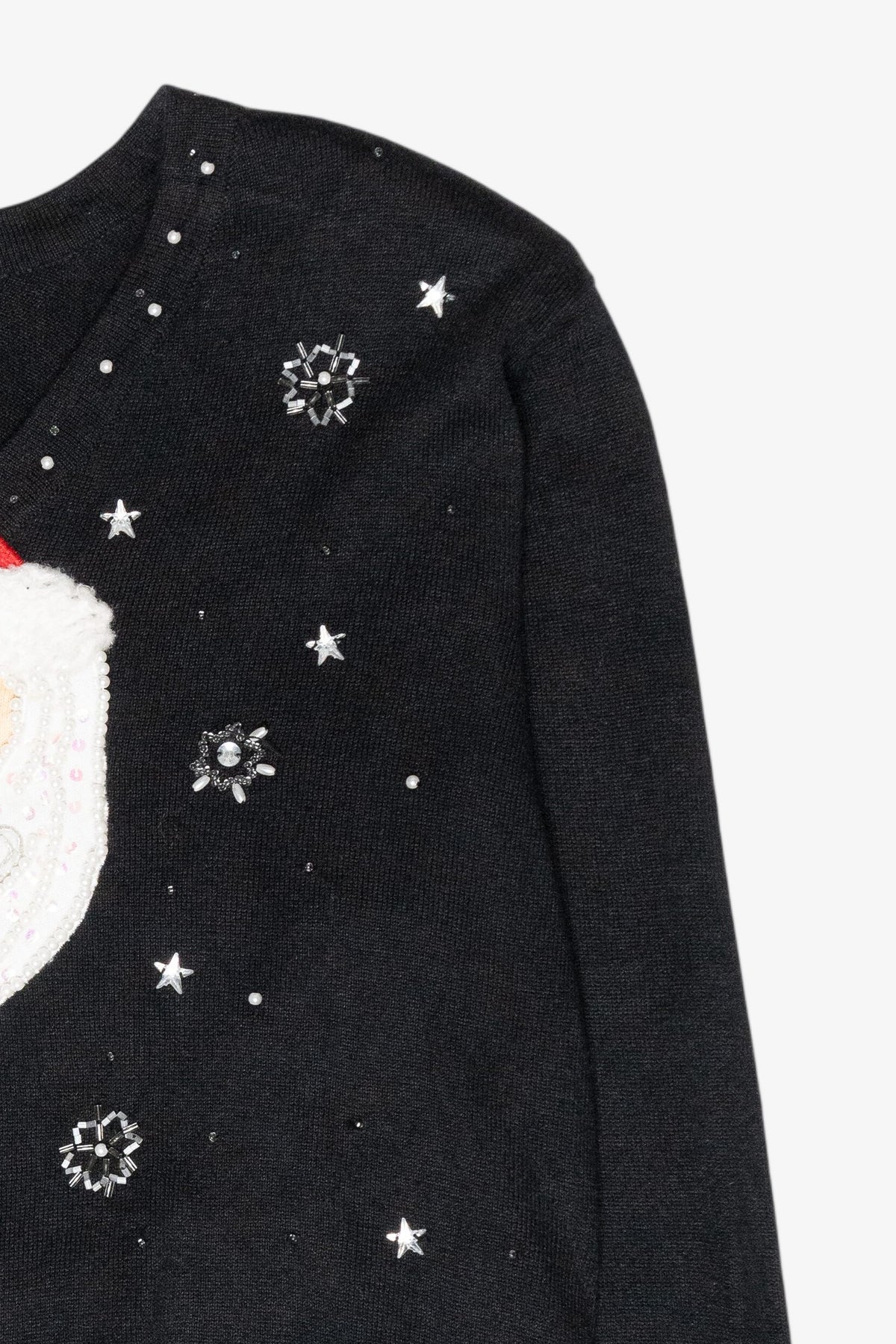 Whimsical Santa Vintage Ugly Christmas Pullover (2000s)