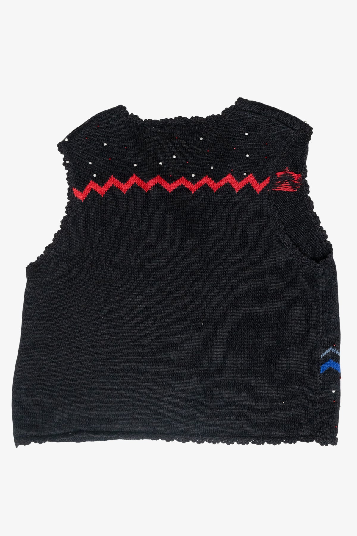 Holiday Dangles Vintage Ugly Christmas Sweater Vest (2000s)