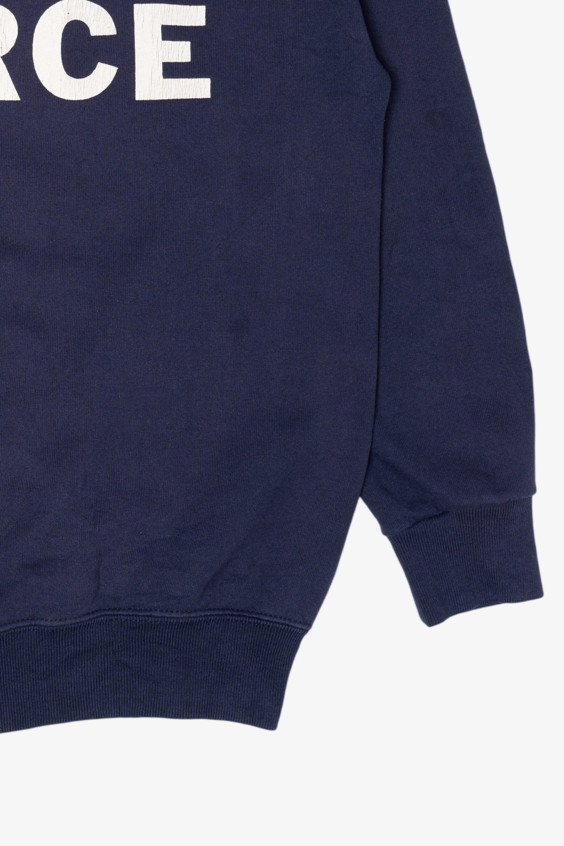 Vintage Navy Blue Air Force Raglan Sweatshirt (1990s)