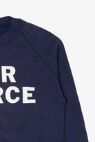 Vintage Navy Blue Air Force Raglan Sweatshirt (1990s)