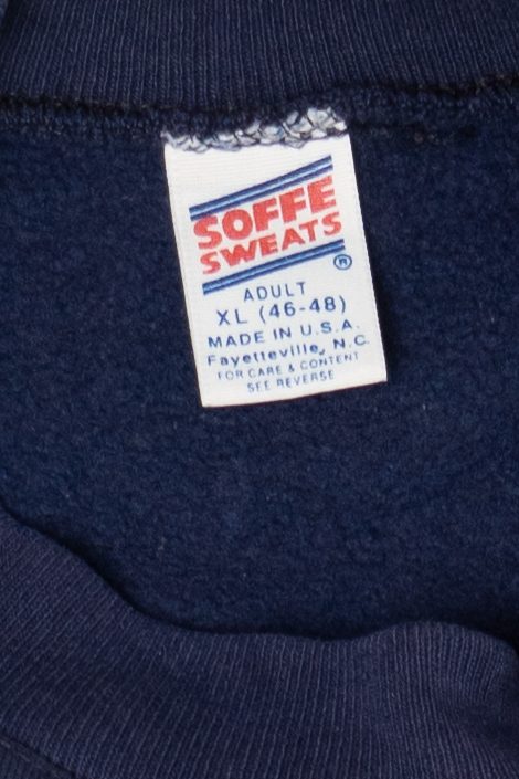 Vintage Navy Blue Air Force Raglan Sweatshirt (1990s)