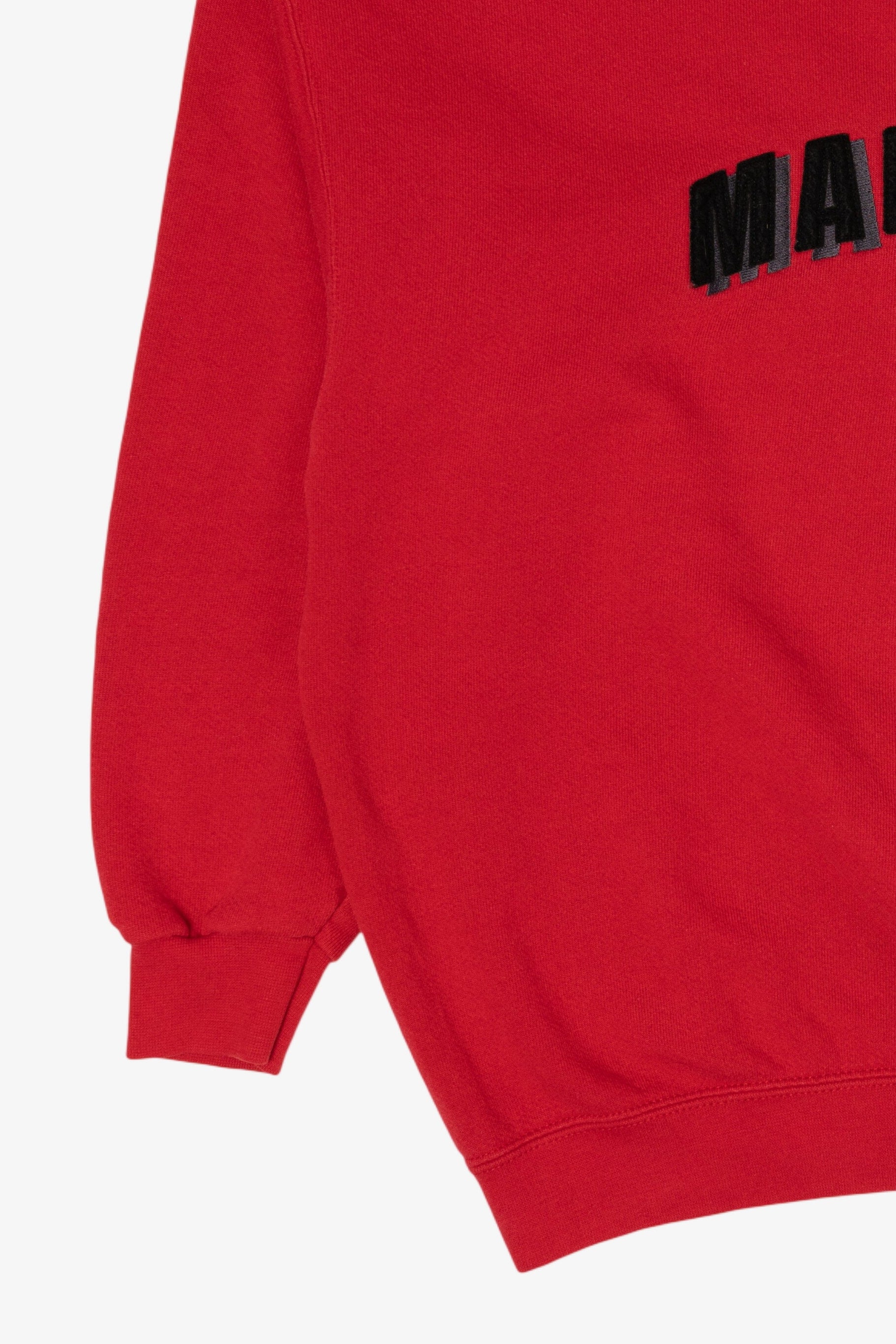 Vintage Red United States Marine Corps Sweatshirt (1990s)