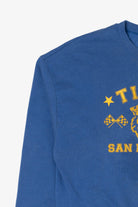 Vintage Distressed Blue San Diego California Tigers Sweatshirt (1990s)