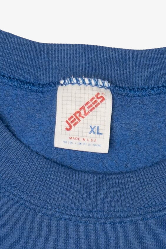 Vintage Distressed Blue San Diego California Tigers Sweatshirt (1990s)