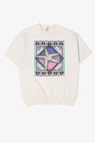 Vintage Star Fish Short Sleeve Sweatshirt (1990s)