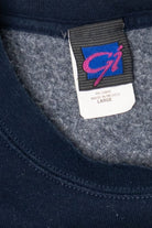 Vintage Navy Blue Motorcycle "An American Tradition" Sweatshirt (1990s)